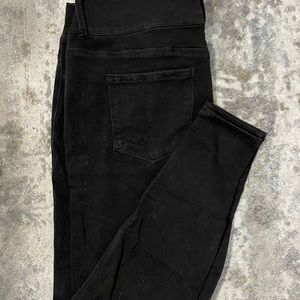 Rebel black extra stretch jeans size 16w